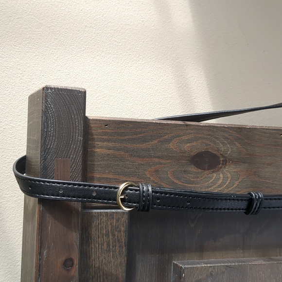 NWT Karl Lagerfeld Lucien Black Lambskin Leather Satchel - Picture 7 of 17